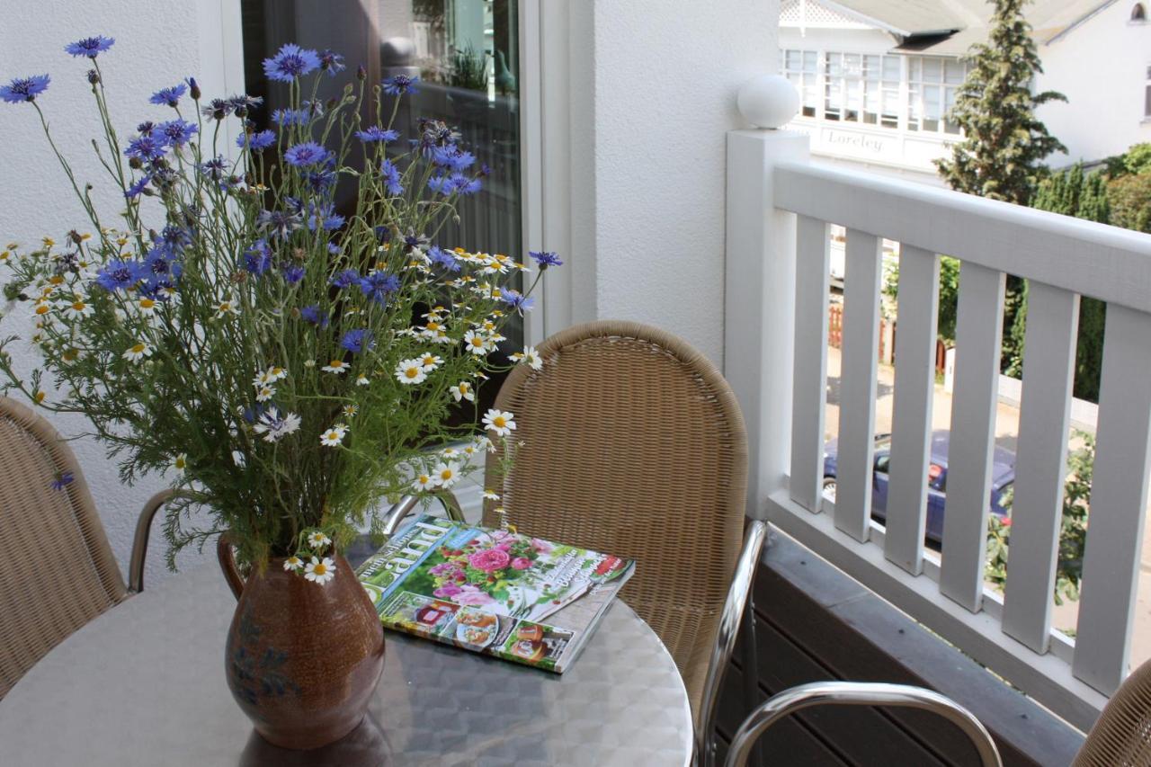 Villa Laetitia Fewo 16 - Strandnah, Balkon Binz Exteriér fotografie
